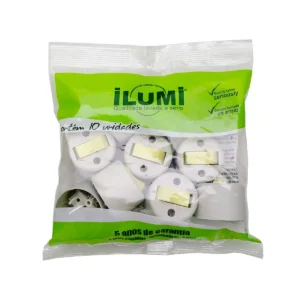 INTERRUPTOR EXTERNO REDONDO ILUMI REF.1755PCT C/10 UNID.