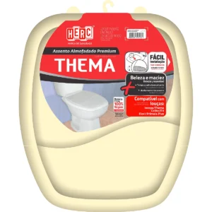 ASSENTO SANIT.HERC ALMOF.QUADRADO THEMA BISCUIT 2397