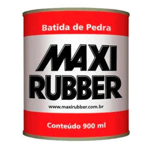 MAXI RUBBER BATE PEDRA PRETO  900ML