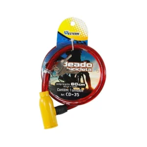 CADEADO BIKE 63,5CM FLEX CD-35