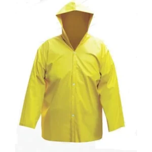 CAPA DE CHUVA FORRADA AMARELA G
