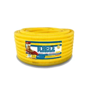 ELETRODUTO CORRUGADO PLASTILIT AMARELO  3/4 50MTS
