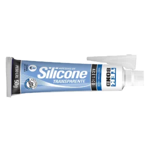 ADESIVO SILICONE ACETICO  50G TRANSPARENTE TEKBOND