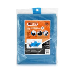 LONA DE POLIETILENO FOXLUX AZUL 6X4