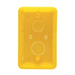 CAIXA DE LUZ 4X2 AMARELA ILUMI