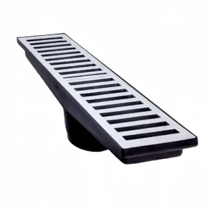 GRELHA ALUMINIO C/CX COLETORA ESCOVADA 15X100