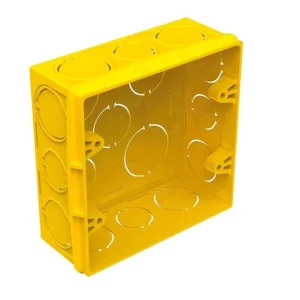 CAIXA DE LUZ 4X4 AMARELA ILUMI