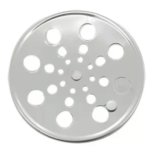 GRELHA ROTATIVA ABRE E FECHA ACO INOX REDONDA 150MM