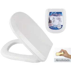 ASSENTO SANIT.METASUL ALMOFADADO PERFECTO BRANCO