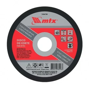 DISCO CORTE METAL MTX 7" 180X1,6X22,23MM