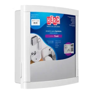 ARMARIO BANHEIRO HERC TIVOLI C/PORTA 32X34 BRANCO