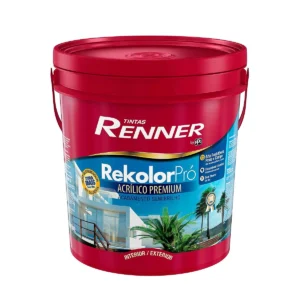 RENNER TINTA REKOLOR PRO SEMIBRILHO BASE MEDIA 16L