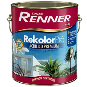 RENNER TINTA REKOLOR PRO SEMIBRILHO BASE INTENSA 3,2L