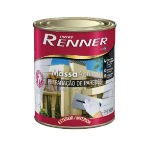 RENNER MASSA ACRILICA BRANCA LITRO 1,25KG