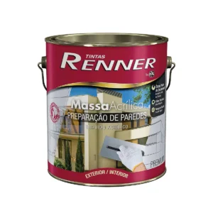 RENNER MASSA ACRILICA BRANCA GL 5KG