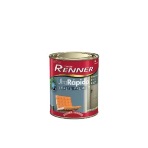 RENNER ESMALTE BASE AGUA ULTRARAPIDO ACETINADO BS PASTEL 800ML