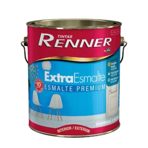 RENNER EXTRA ESMALTE FOSCO PRETO  900ML
