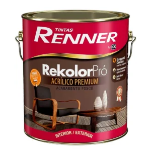 RENNER TINTA REKOLOR PRO FOSCO  BASE SUPER INTENSA 3,2L