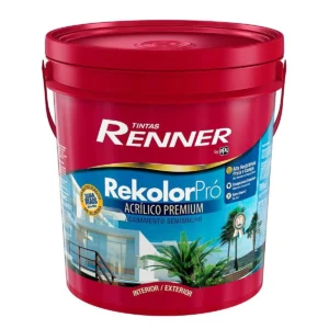 RENNER TINTA REKOLOR PRO SEMIBRILHO BASE SUPER INTENSA 16L