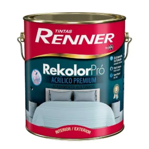 RENNER TINTA REKOLOR PRO ACETINADO BASE SUPER INTENSA 3,2L