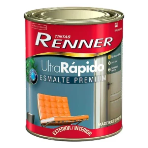RENNER ESMALTE BASE AGUA ULTRARAPIDO BRILHANTE BS SUPER INTENSA 800ML