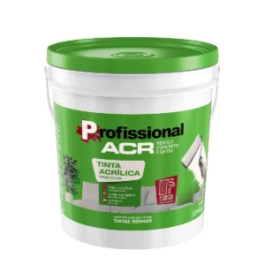 RENNER TINTA PROFISSIONAL ACR FOSCO MARFIM 16L
