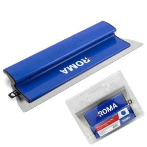 DESEMPENADEIRA ROMA ACO INOX NIVEL PRO 40CM