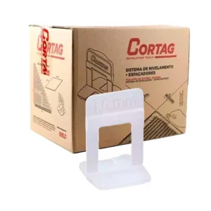 ESPACADOR NIVELADOR CORTAG SLIM 1.0MM C/1000PCS
