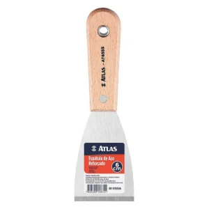 ESPATULA ATLAS ACO REFORCADO CB MADEIRA 06CM