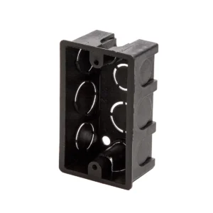 CAIXA DE LUZ 4X2 PRETA