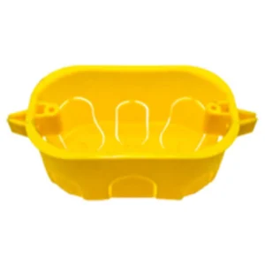 CAIXA DE LUZ DRYWALL 4X2 AMARELA