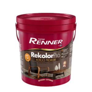RENNER TINTA REKOLOR PRO FOSCO CINZA ABSOLUTO 18L