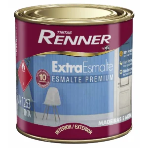 RENNER EXTRA ESMALTE BRILHANTE PRETO  900ML
