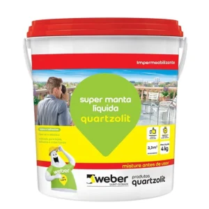 QUARTZOLIT SUPER MANTA LIQUIDA BRANCA  4KG GL