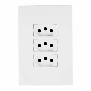 ILUMI I9 CJ 3 TOMADAS 10A MONOBLOCO 4X2