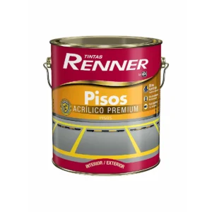 RENNER TINTA PISO FOSCO AMARELO DEMARCACAO 3,6L