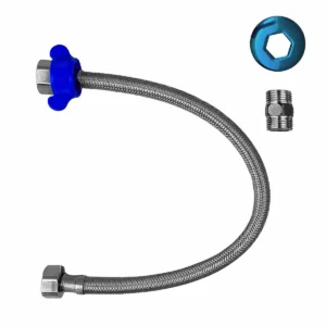 ENGATE FLEXIVEL MALHA TRANCADA 40CM