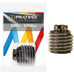 RESISTENCIA PRATIMIX TIPO CG 4TEMP 220V 5700W GORDUCHA 4T