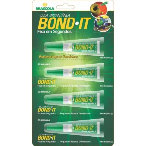 ADESIVO INST BOND IT 2G CARTELA C/4 BRASCOLA