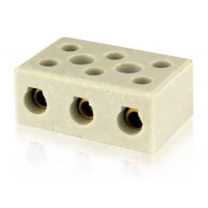 CONECTOR PORCELANA TRIPOLAR 10MM FOXLUX