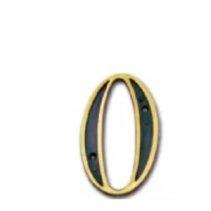 NUMERO COLONIAL EMAVE DOURADO 0 CART