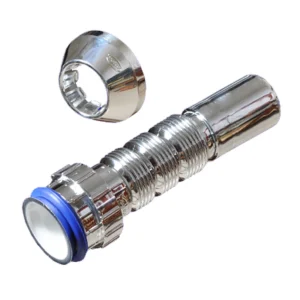 TUBO DE LIGACAO SANFONADO AJUSTAVEL CROMADO FERE