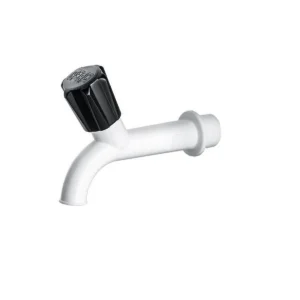 TORNEIRA PLASTICA TANQUE BRANCA 1/2 HERC 10CM 1126-1