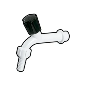 TORNEIRA PLASTICA TANQUE BRANCA 1/2 HERC 10CM C/BICO 1120-1