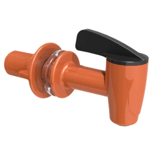 TORNEIRA PLASTICA P/FILTRO MARROM-PT 3/8 HERC 2700 IND