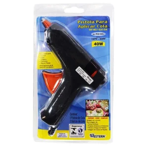PISTOLA COLA QUENTE GRANDE 40W WESTERN PCQ040J