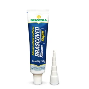 SILICONE BRASCOVED  50G TRANSPARENTE COLMEIA