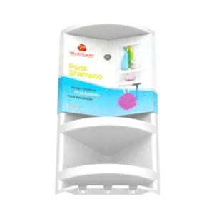 PORTA SHAMPOO CANTO BRANCO FLORENCA