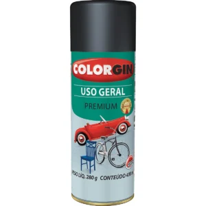 TINTA SPRAY COLORGIN USO GERAL BRANCO INTENSO FOSCO 54011
