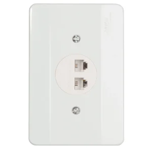 MEC-TRONIC MILLENIUN 4X2 C/PLACA TOMADA TELEFONE DUPLO 40420